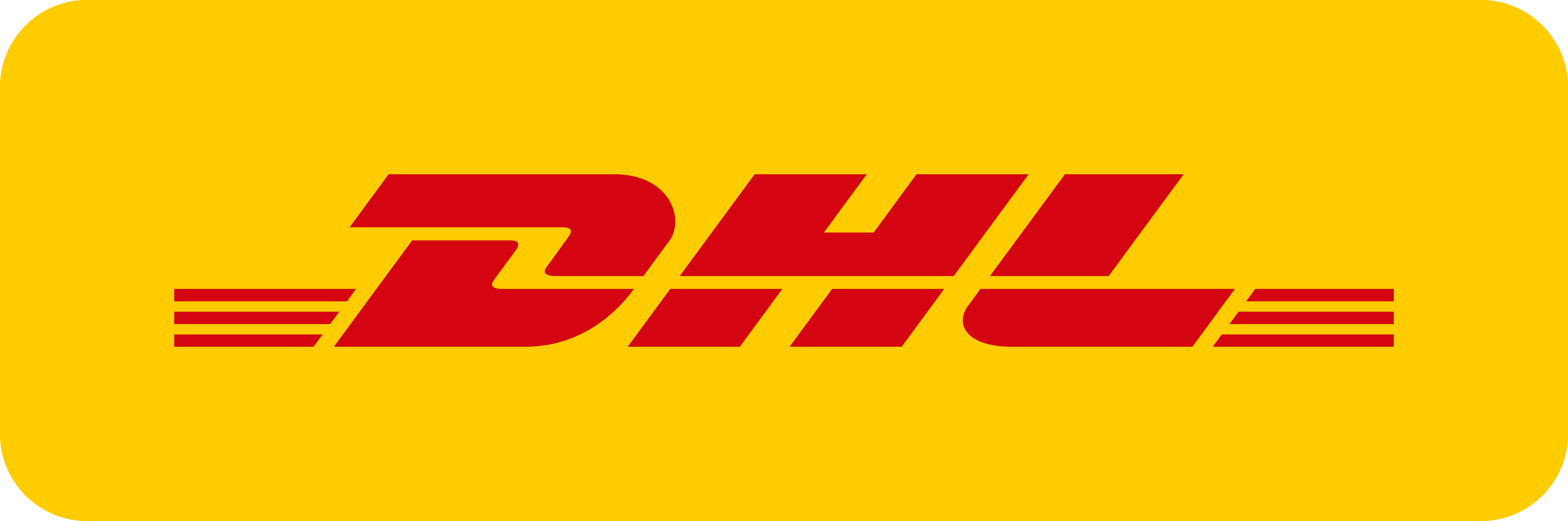 Wir versenden mit DHL Expess