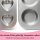 Stainless Steel Muffin Pan 2-Piece Set – Classic & Heart-Shaped