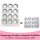 Stainless Steel Muffin Pan 2-Piece Set – Classic & Heart-Shaped
